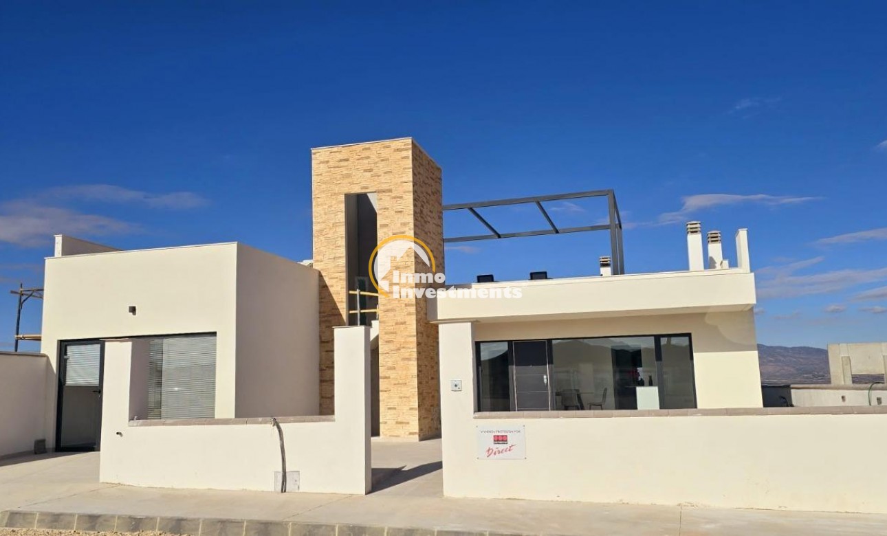 Obra nueva - Chalet independiente - Fuente alamo de Murcia - La Pinilla - Las Palas