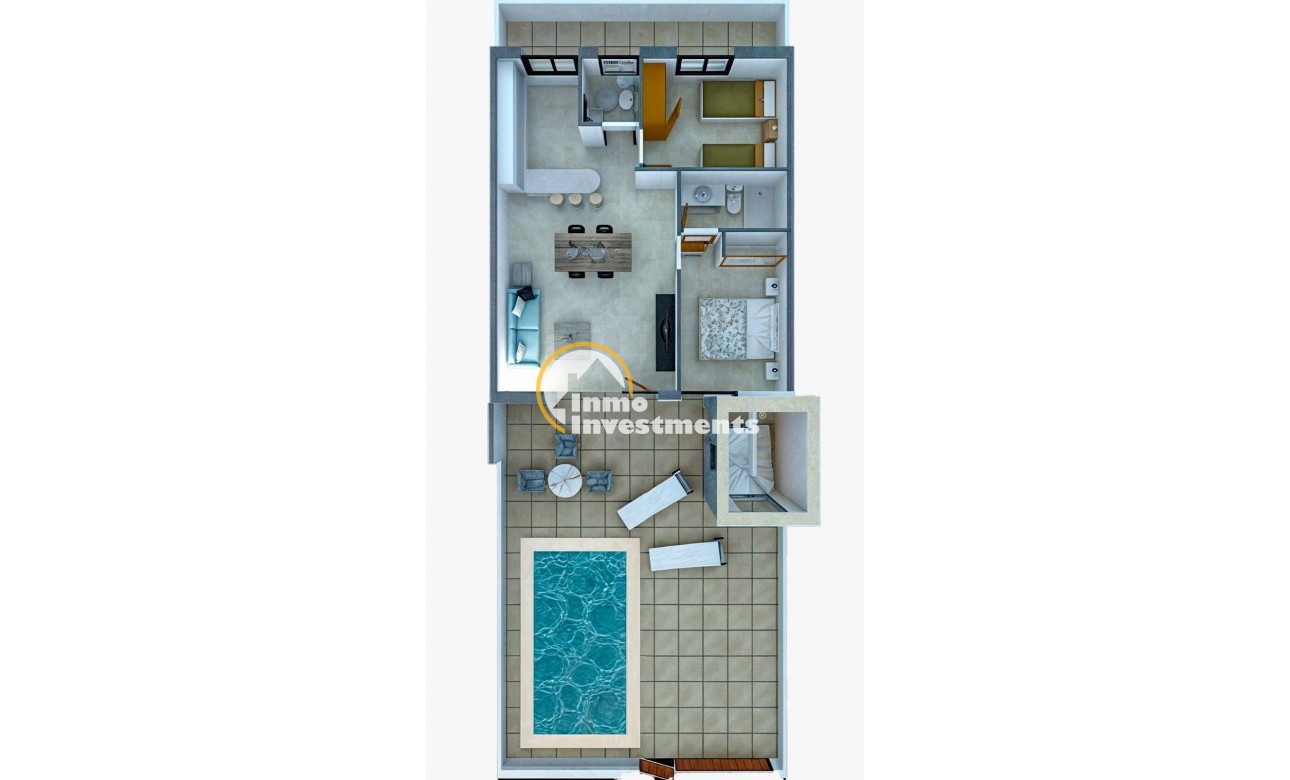 Obra nueva - Chalet independiente - Fuente alamo de Murcia - La Pinilla - Las Palas