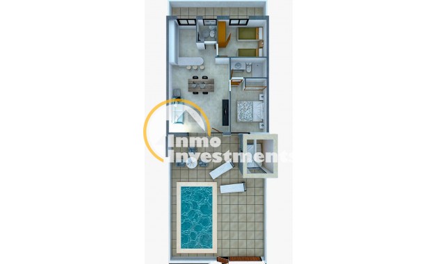 Obra nueva - Chalet independiente - Fuente alamo de Murcia - La Pinilla - Las Palas