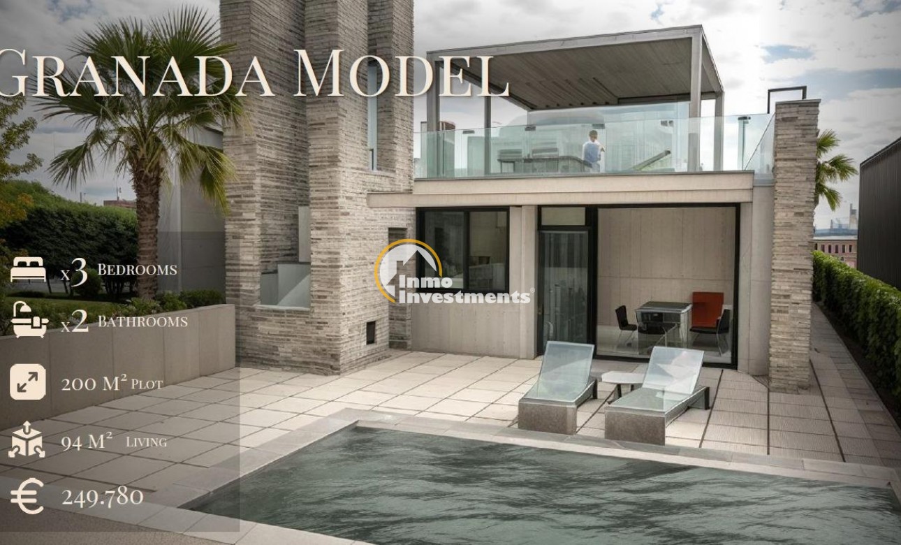 Obra nueva - Chalet independiente - Fuente alamo de Murcia - La Pinilla - Las Palas