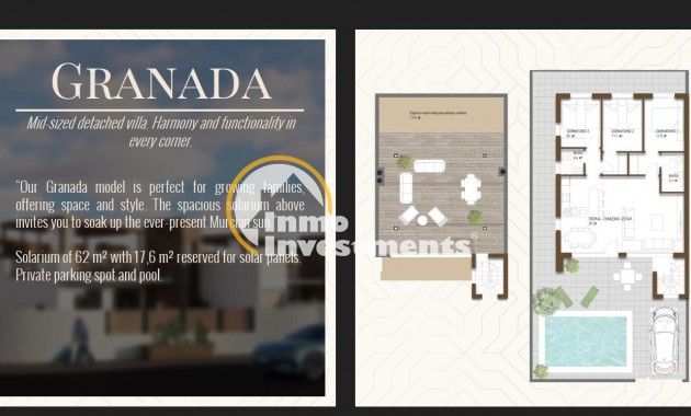 Obra nueva - Chalet independiente - Fuente alamo de Murcia - La Pinilla - Las Palas