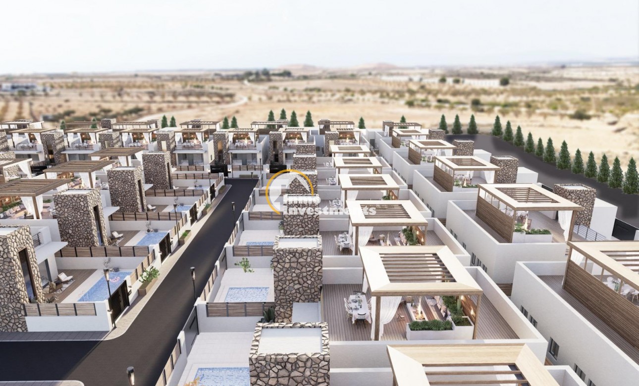 Obra nueva - Chalet independiente - Fuente alamo de Murcia - La Pinilla - Las Palas