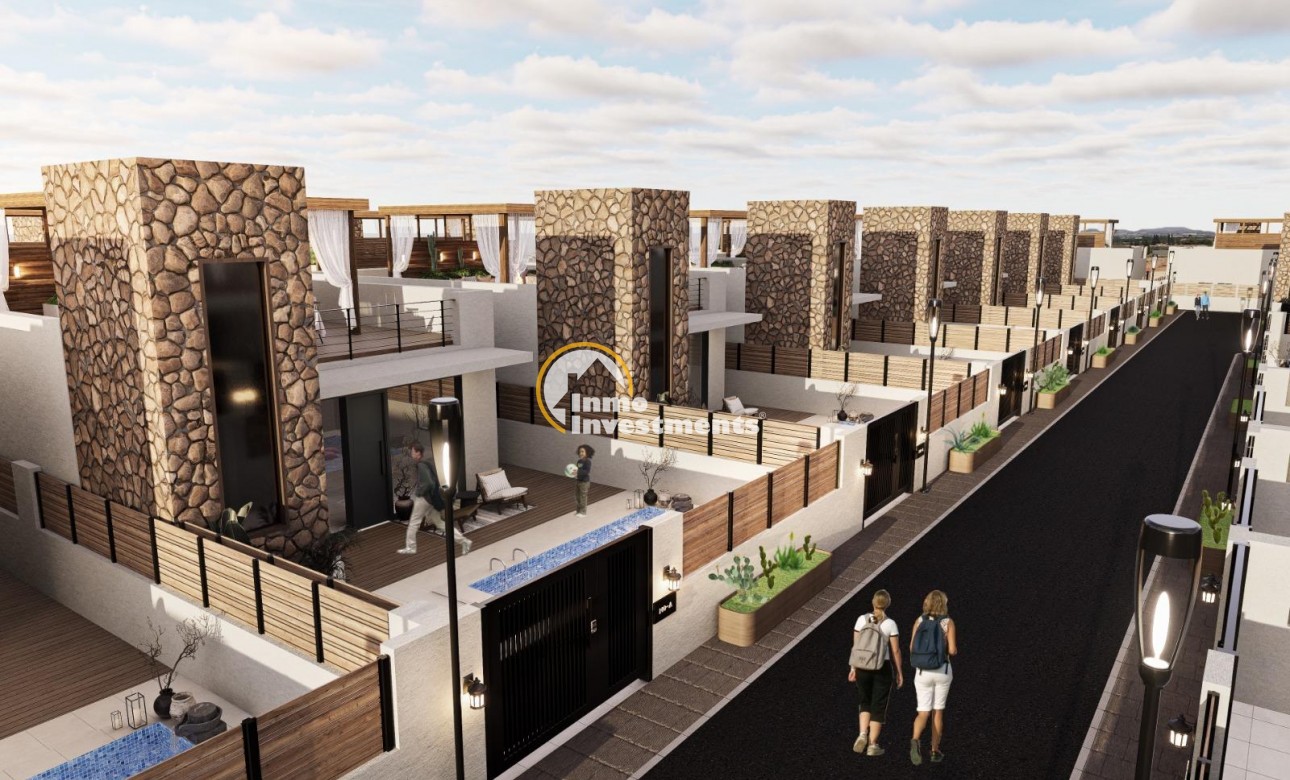 Obra nueva - Chalet independiente - Fuente alamo de Murcia - La Pinilla - Las Palas