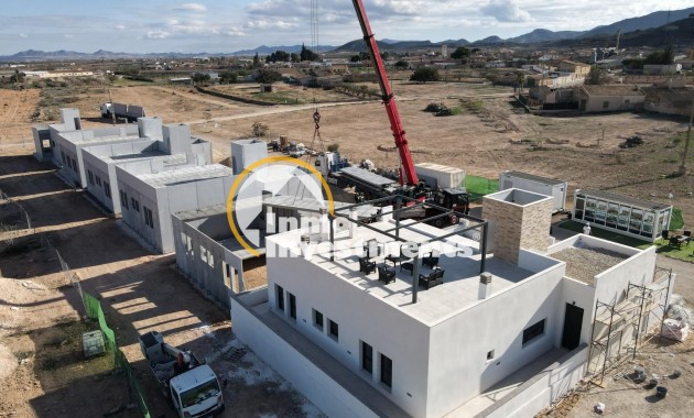 Obra nueva - Chalet independiente - Fuente alamo de Murcia - La Pinilla - Las Palas
