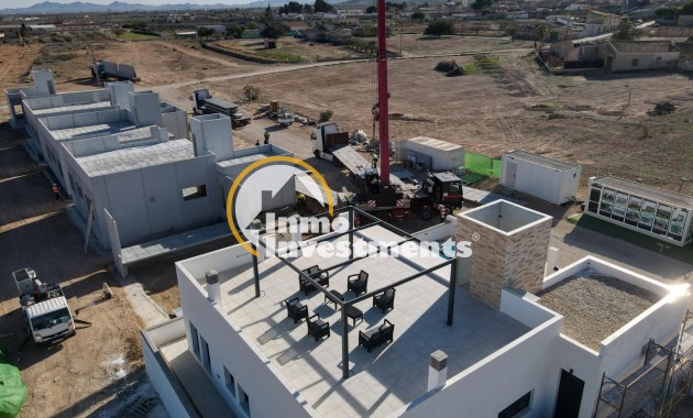 Obra nueva - Chalet independiente - Fuente alamo de Murcia - La Pinilla - Las Palas