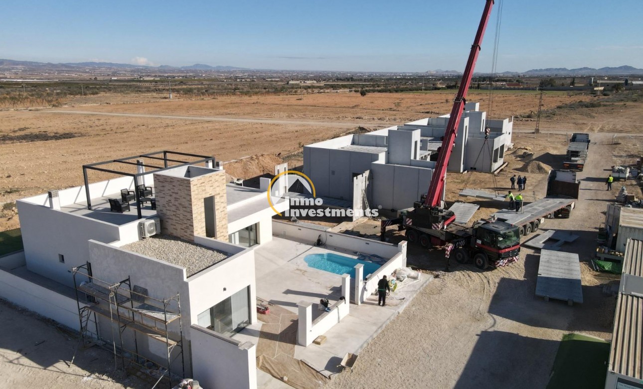 Obra nueva - Chalet independiente - Fuente alamo de Murcia - La Pinilla - Las Palas