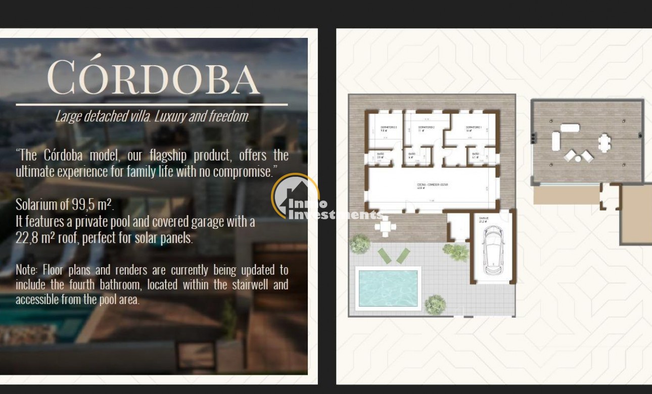 Obra nueva - Chalet independiente - Fuente alamo de Murcia - La Pinilla - Las Palas