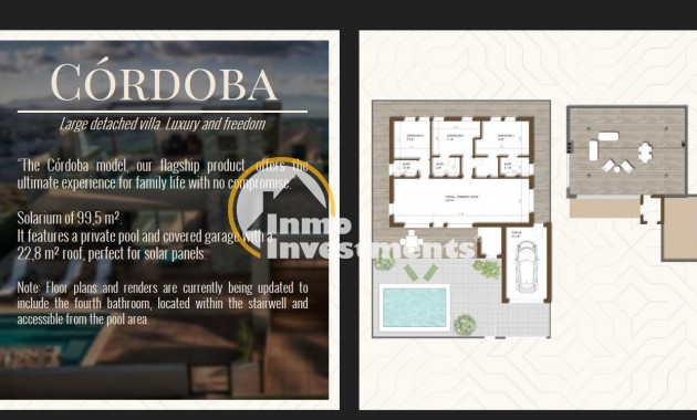 Obra nueva - Chalet independiente - Fuente alamo de Murcia - La Pinilla - Las Palas