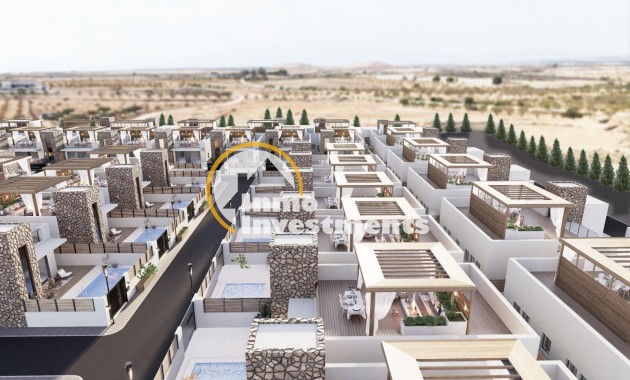 Obra nueva - Chalet independiente - Fuente alamo de Murcia - La Pinilla - Las Palas