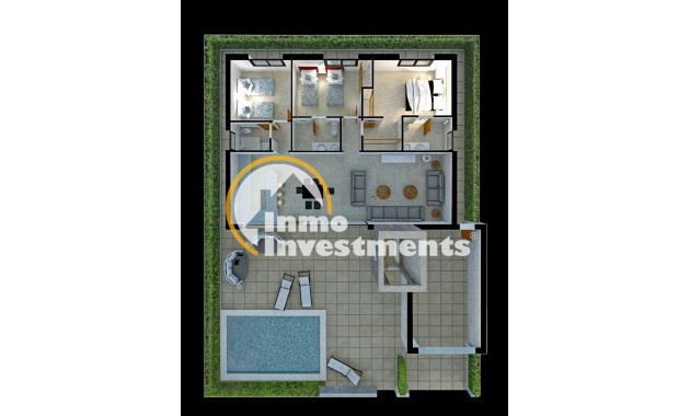 Obra nueva - Chalet independiente - Fuente alamo de Murcia - La Pinilla - Las Palas