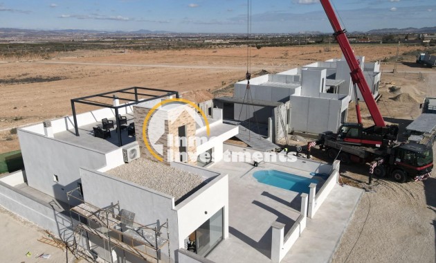 Obra nueva - Chalet independiente - Fuente alamo de Murcia - La Pinilla - Las Palas