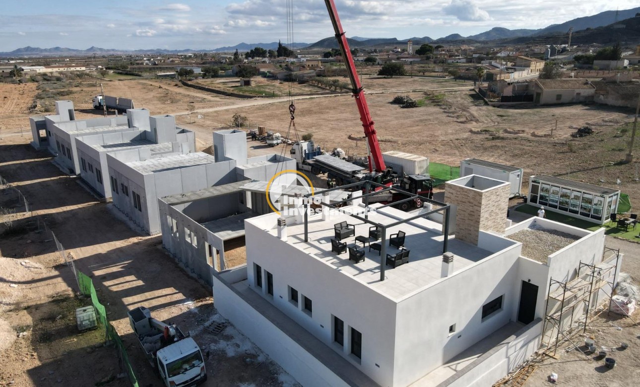 Obra nueva - Chalet independiente - Fuente alamo de Murcia - La Pinilla - Las Palas