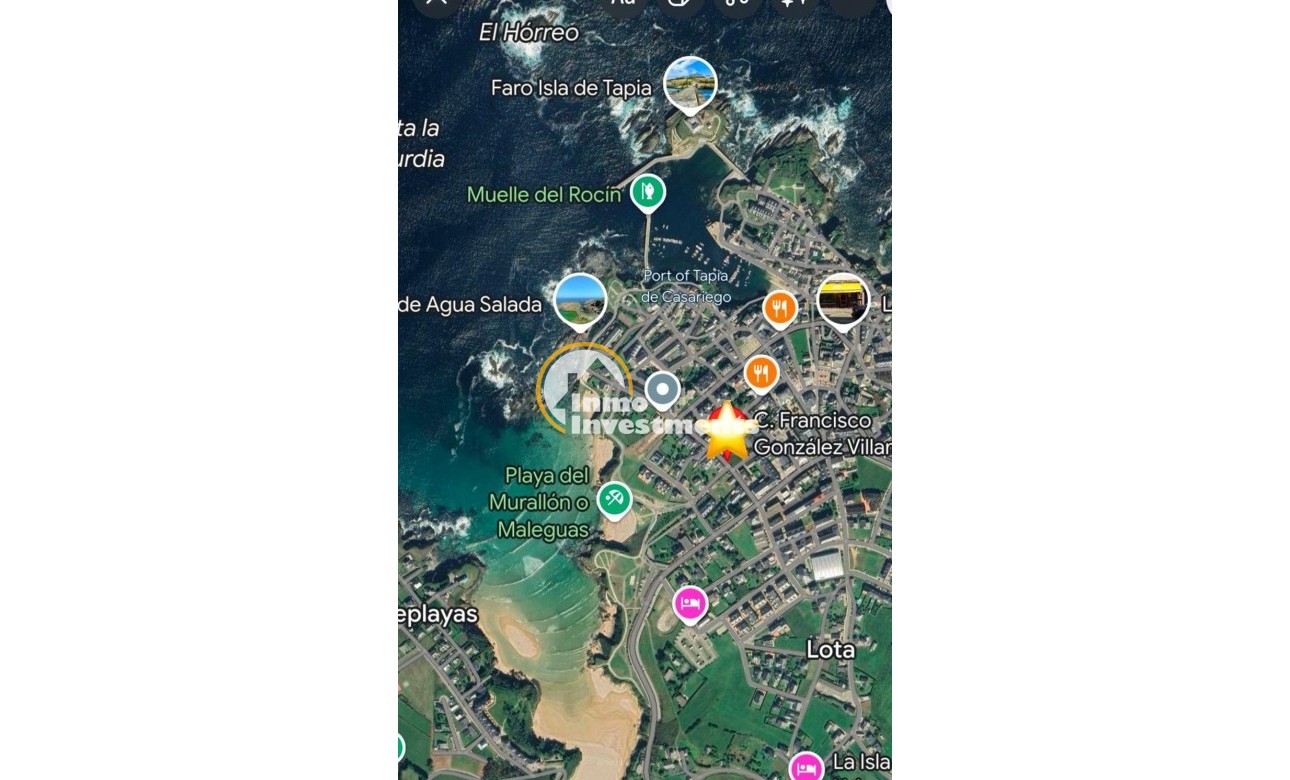 Neubau Immobilien - Grundstück - Tapia de Casariego - Playa el figo