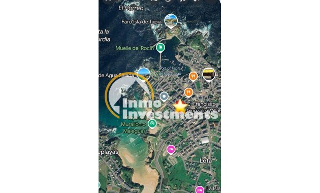 Neubau Immobilien - Grundstück - Tapia de Casariego - Playa el figo