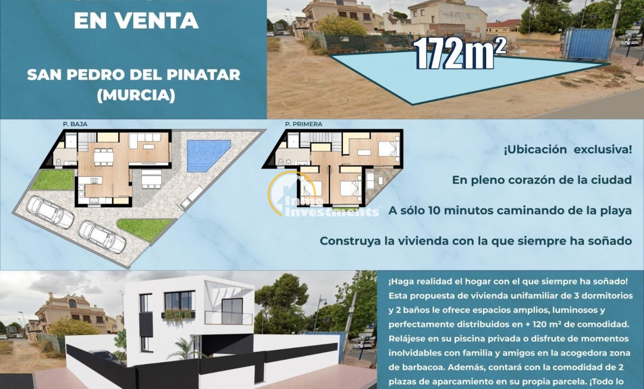 Reventa - Parcela - San Pedro - CERCA PLAYA