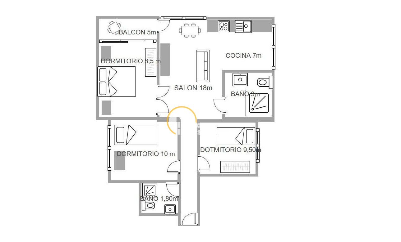 Resale - Apartment - San Pedro - San Pedro de Pinatar