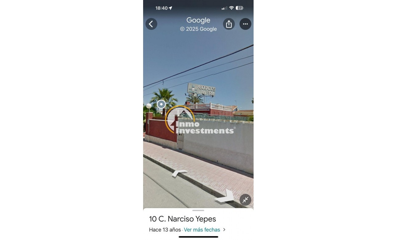 Bestaande bouw - Terrein - Torrevieja - La Siesta - El Salado - Torreta