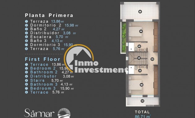Reventa - Chalet independiente - Orihuela Costa - Villamartín-Las Filipinas