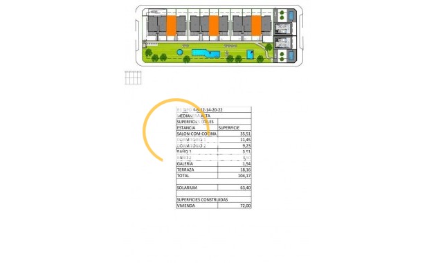 Obra nueva - Bungalow - Pilar de la Horadada - Zona Pueblo