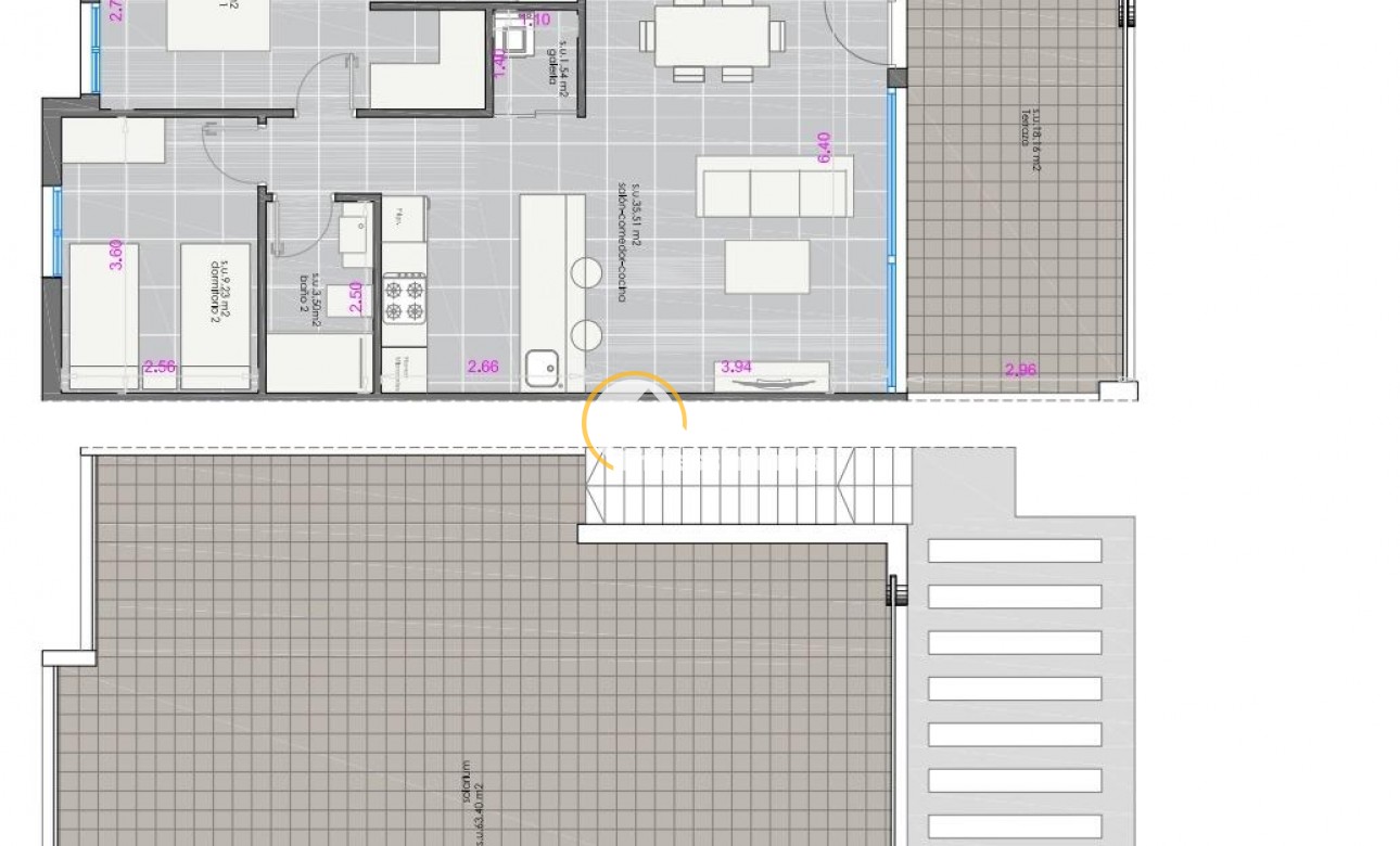 Obra nueva - Bungalow - Pilar de la Horadada - Zona Pueblo