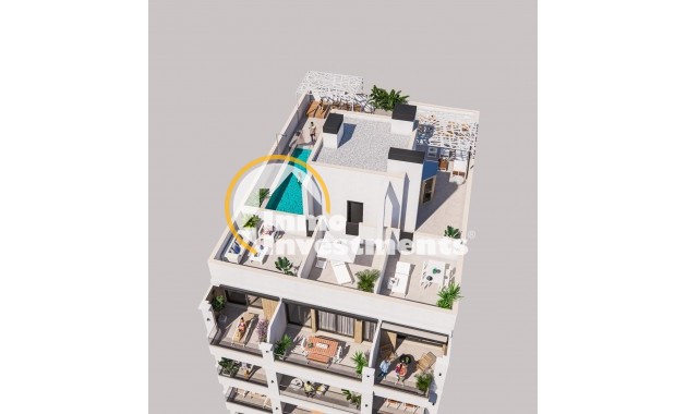 Obra nueva - Apartamento - Torrevieja - Playa del Cura