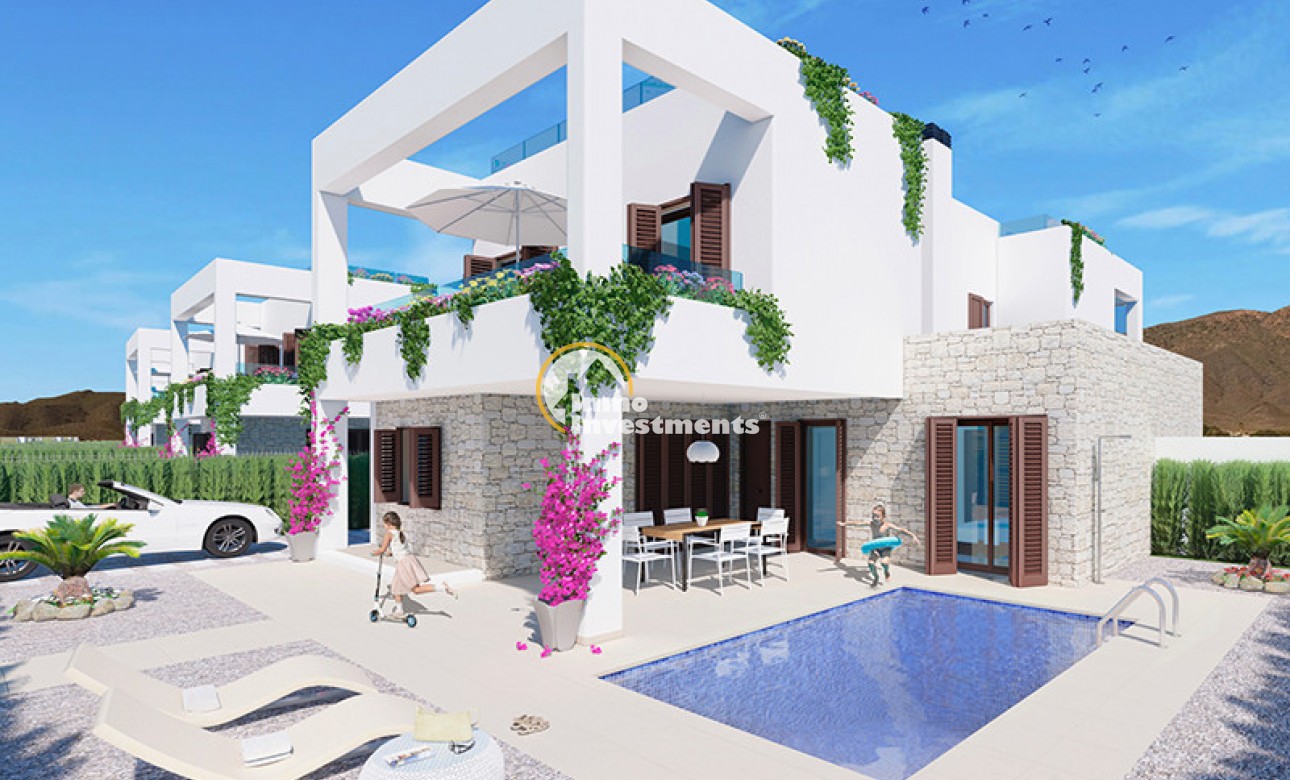 Neubau Immobilien - Doppelhaushälfte - Pulpi - Mar de Pulpi