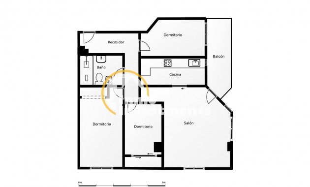 Revente privée - Appartement - Torrevieja - Curva Del Palangre
