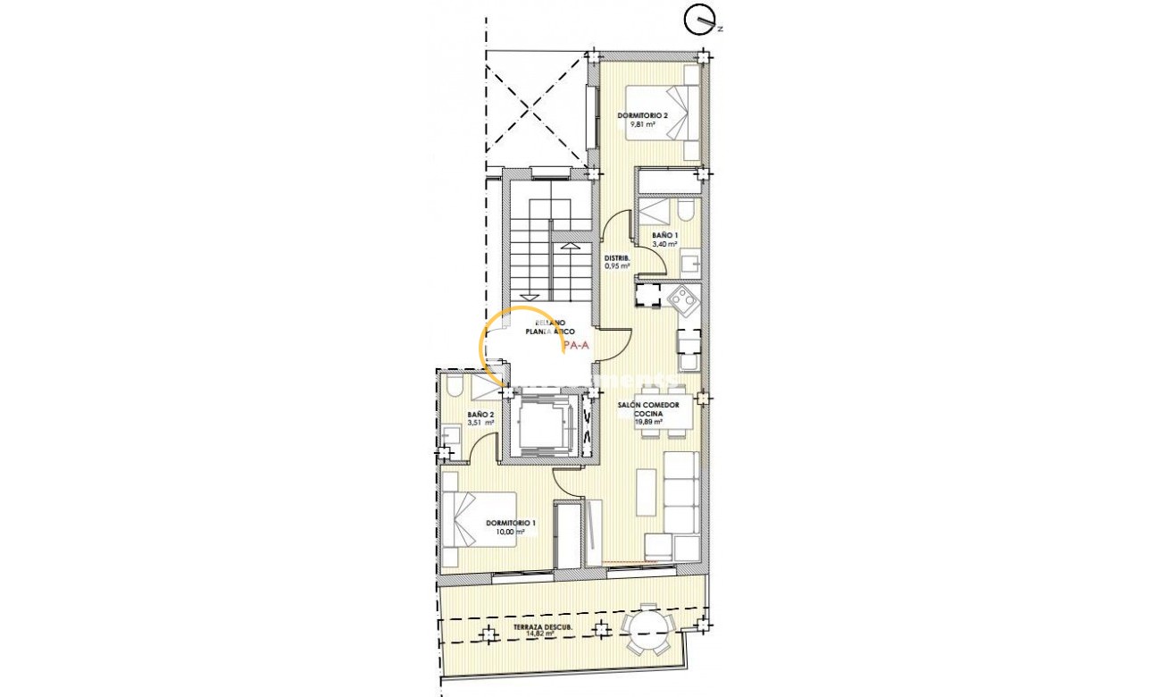 Nouvelle Construction - Penthouse - Torrevieja - Centro
