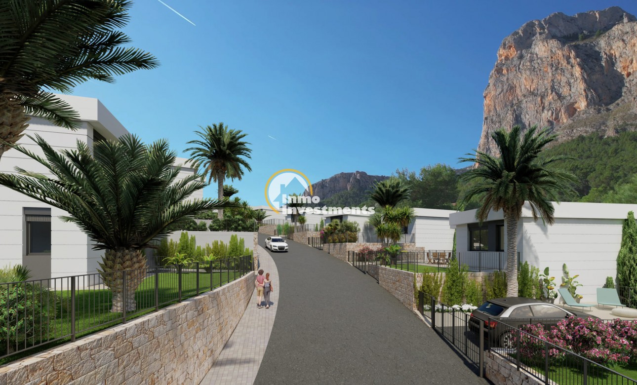 Obra nueva - Chalet independiente - Polop