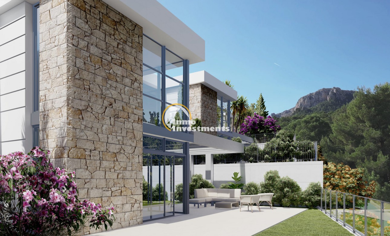 Obra nueva - Chalet independiente - Polop