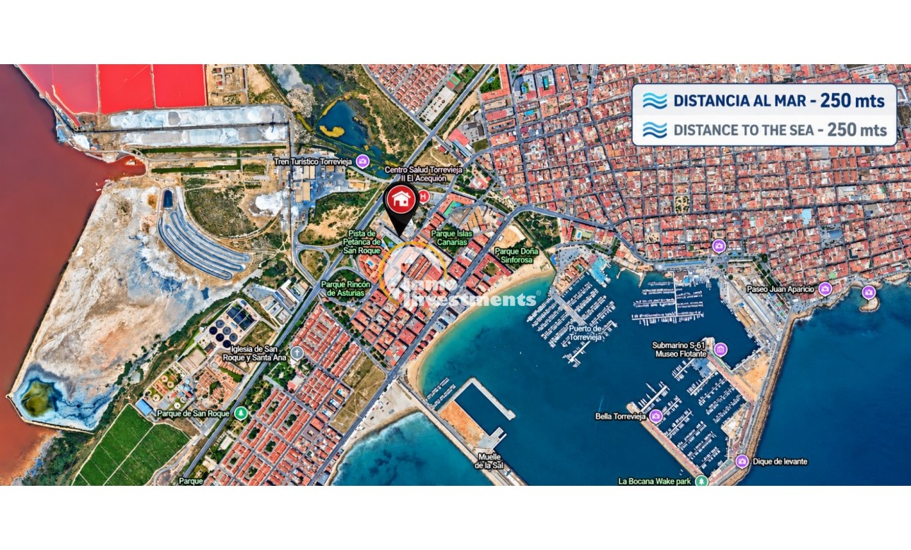 Gebrauchtimmobilien - Penthouse - Torrevieja - Playa del Acequion