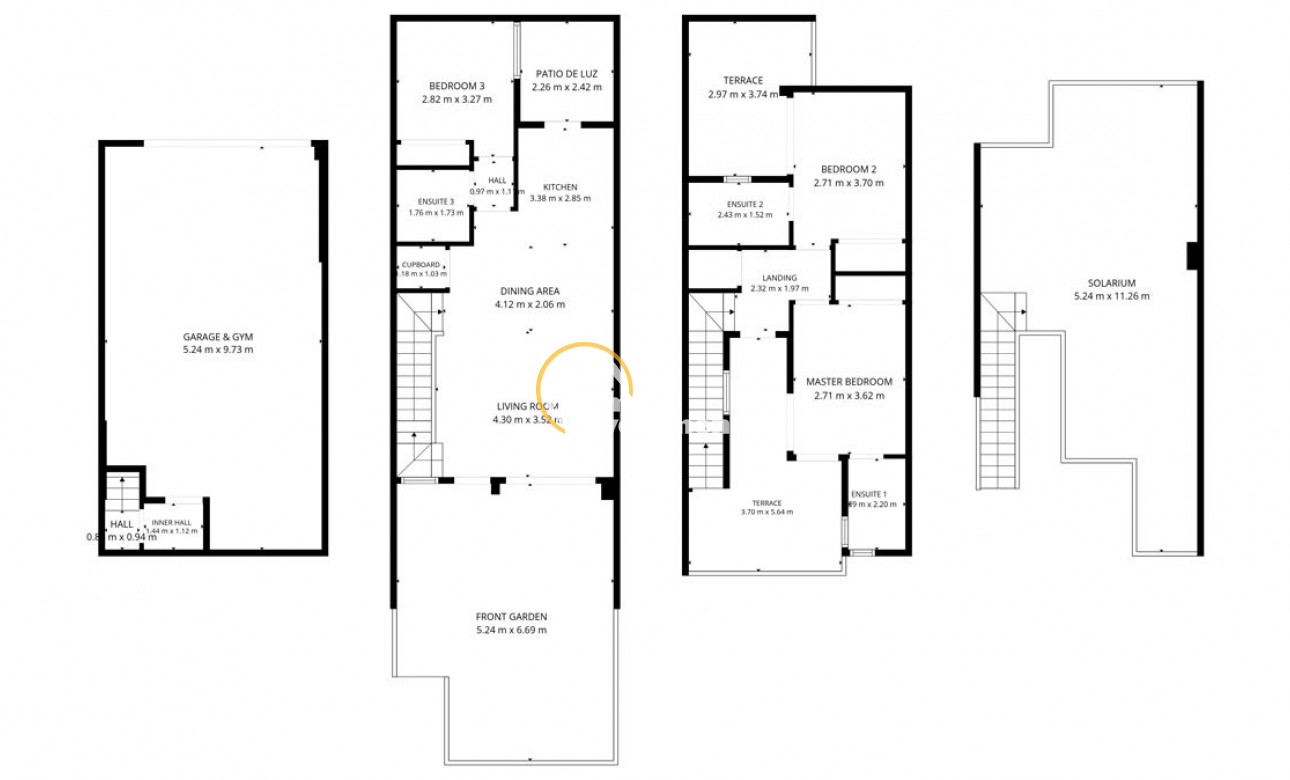 Gebrauchtimmobilien - Reihenhaus - Los Dolses