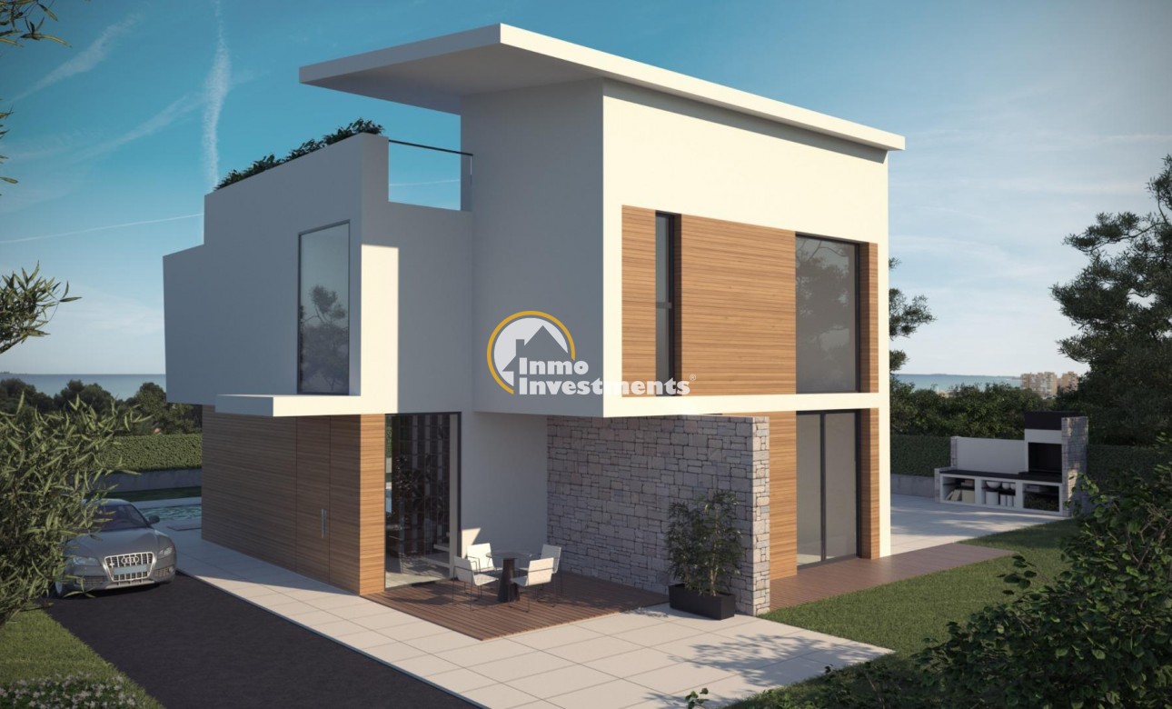 Obra nueva - Chalet independiente - Orihuela Costa - Campoamor