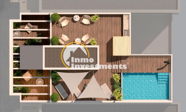 Nieuwbouw - Appartement - Torrevieja - Playa de los Naufragos