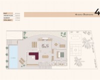 Neubau Immobilien - Villa - Detached - Algorfa